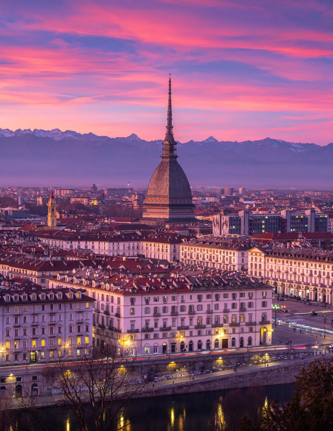 Mole Antonelliana in the evening light