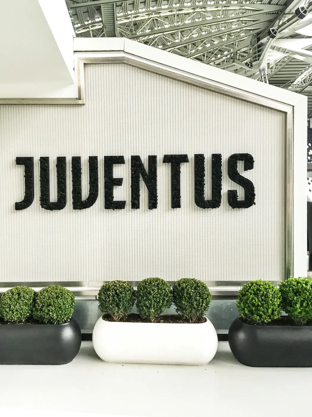 Juventus-logo in letters