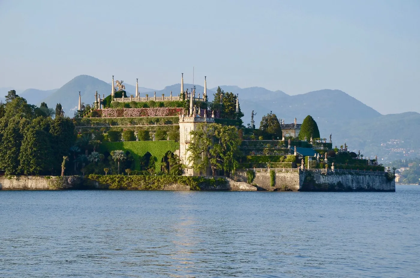 Terraced garden of Isola Bella