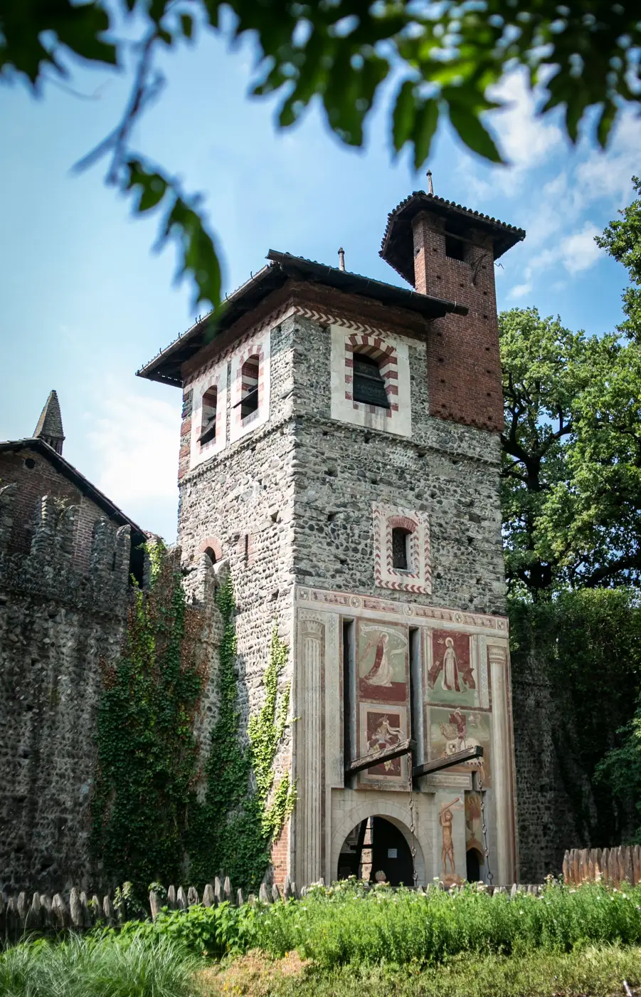 Tower in the Borgo Medievale in the Parco del Valentino