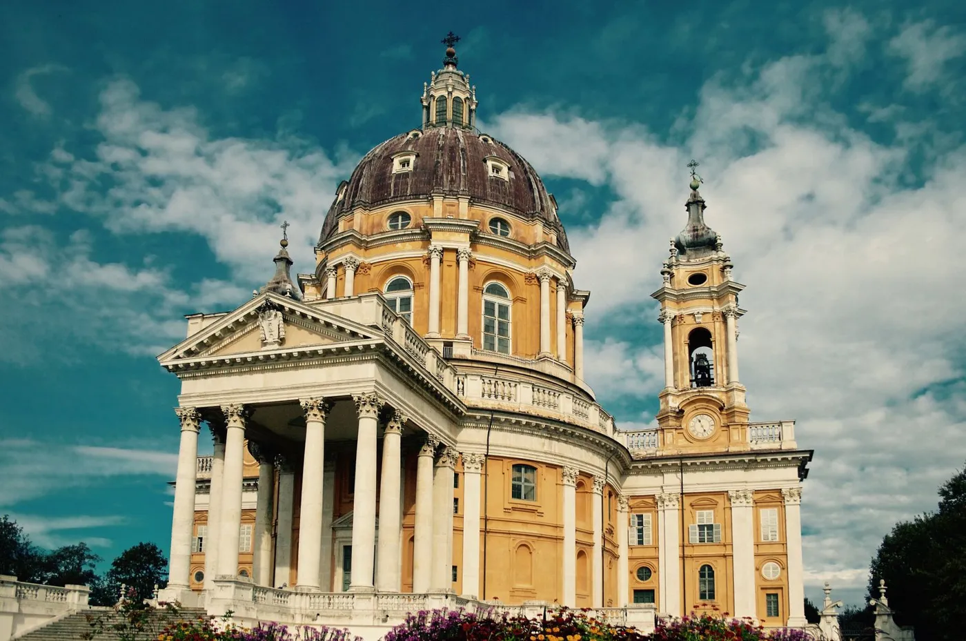 Basilica di Superga on the hill above Turin