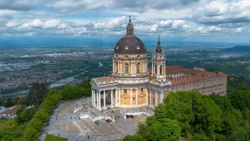 Basilica of Superga on the hill above Turin