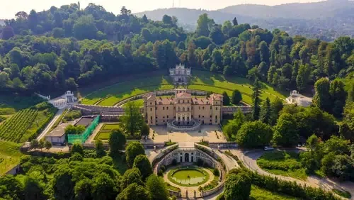 Villa della Regina on Turin's hillside