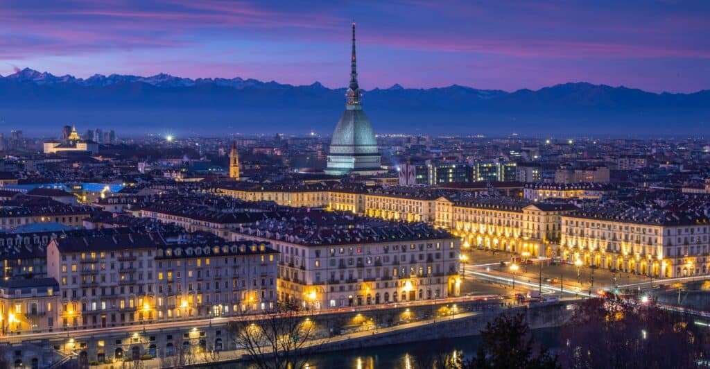 Turin am Abend