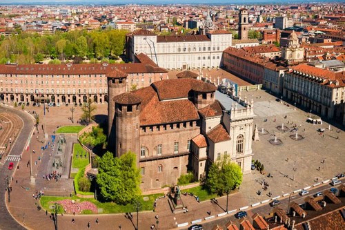 Piazza Castello in Turin